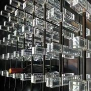 Elegant Acrylic and Metal Wine Racks with LED Lighting gallery detail image
