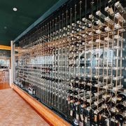 Elegant Acrylic and Metal Wine Racks with LED Lighting gallery detail image