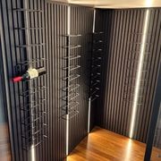 Wall Mounted Metal Rail Wine Racks gallery detail image