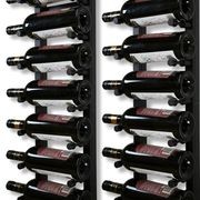 Wall Mounted Metal Rail Wine Racks gallery detail image