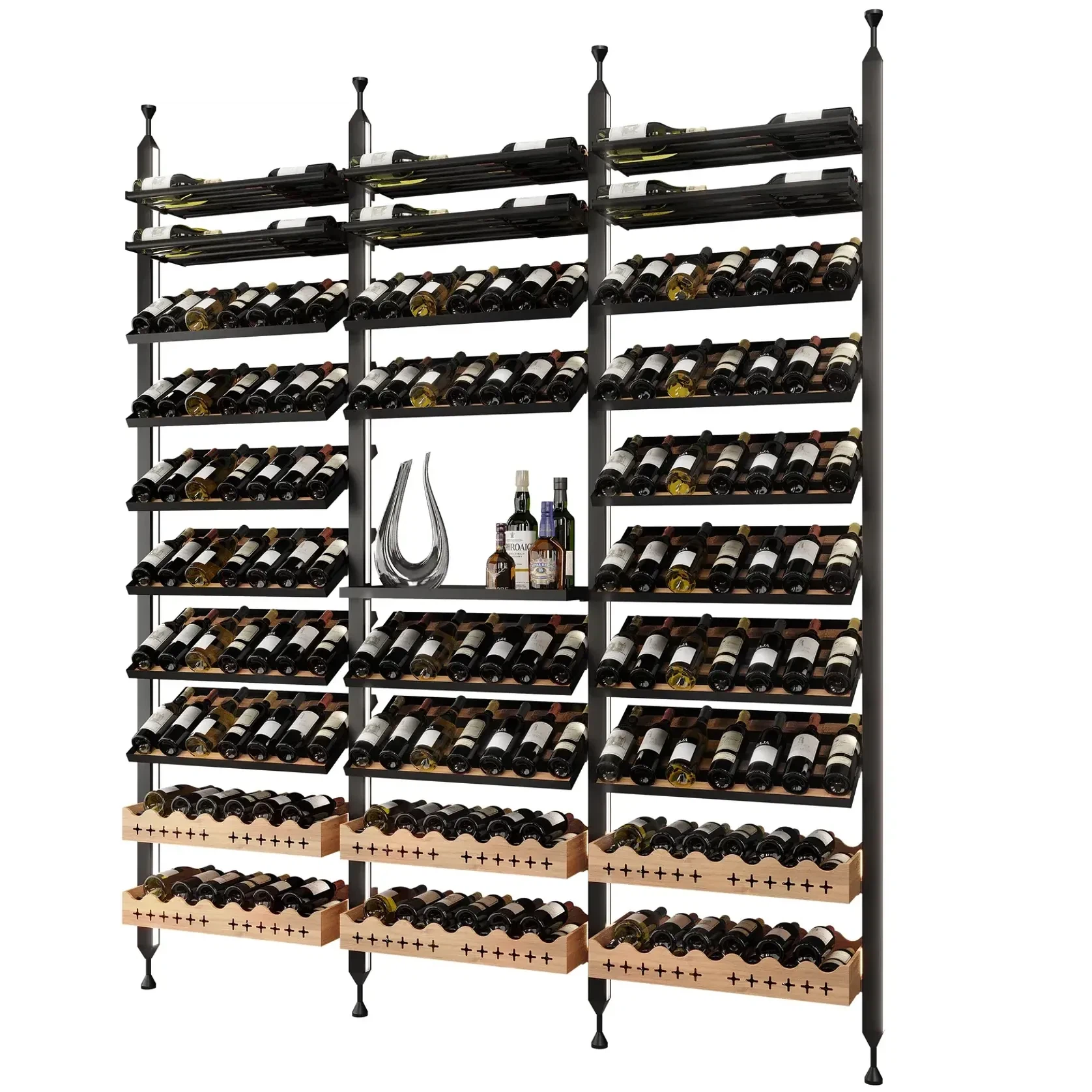 Lumi Nexus Modular Wine Display System gallery detail image