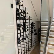 Wall Mounted Metal Rail Wine Racks gallery detail image