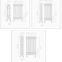 Paladin Pimlico Electric Cast Iron Radiators gallery detail image