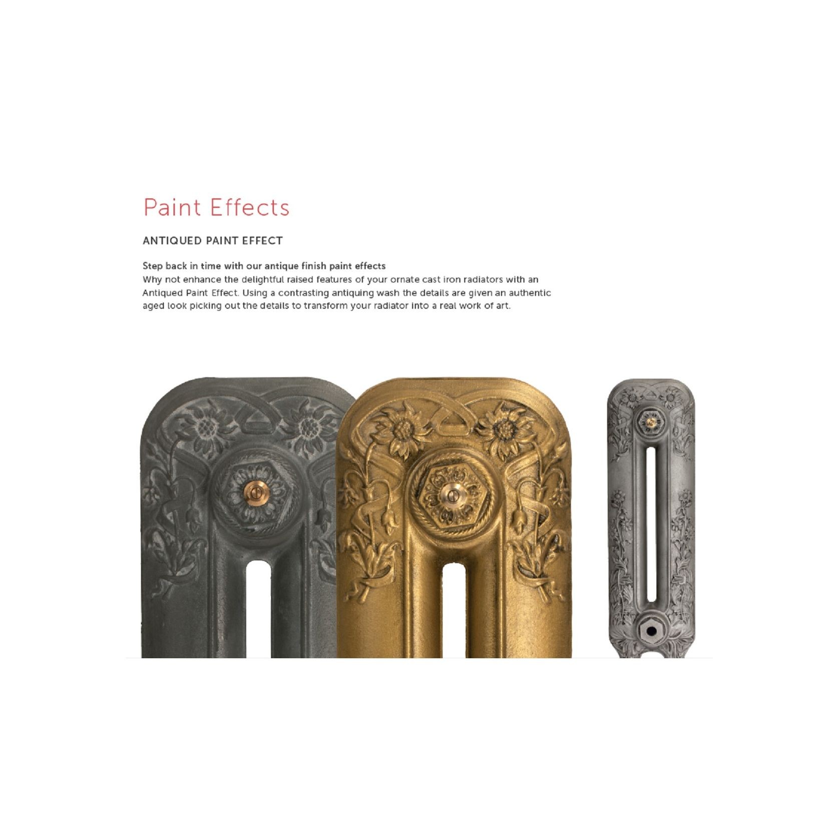 Paladin Elizabethan Cast Iron Radiator (5~12 sections) gallery detail image