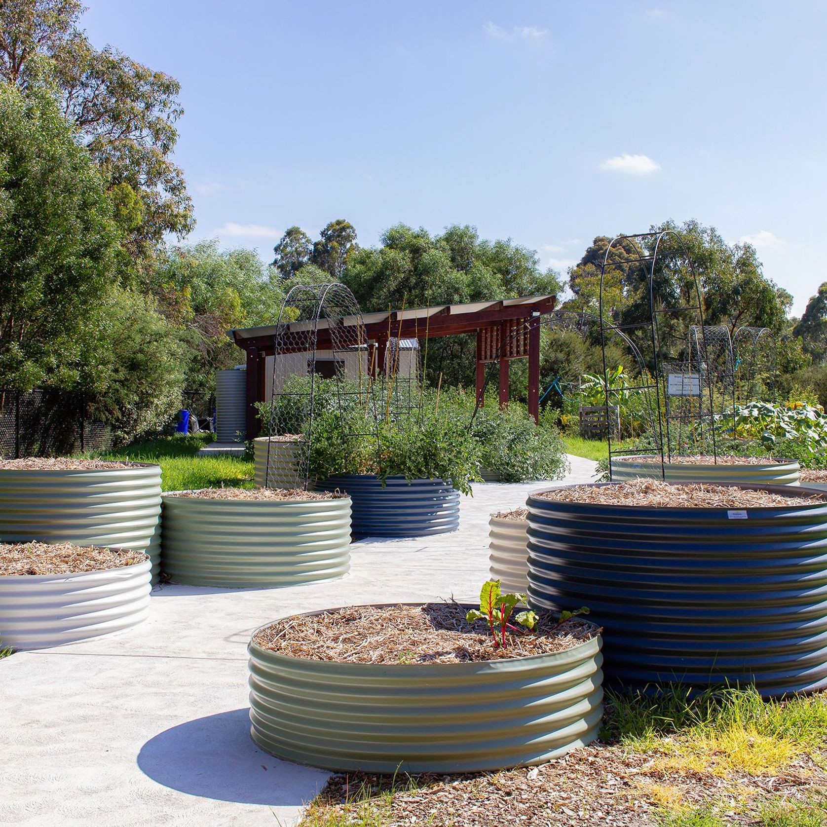 Round Garden Bed gallery detail image