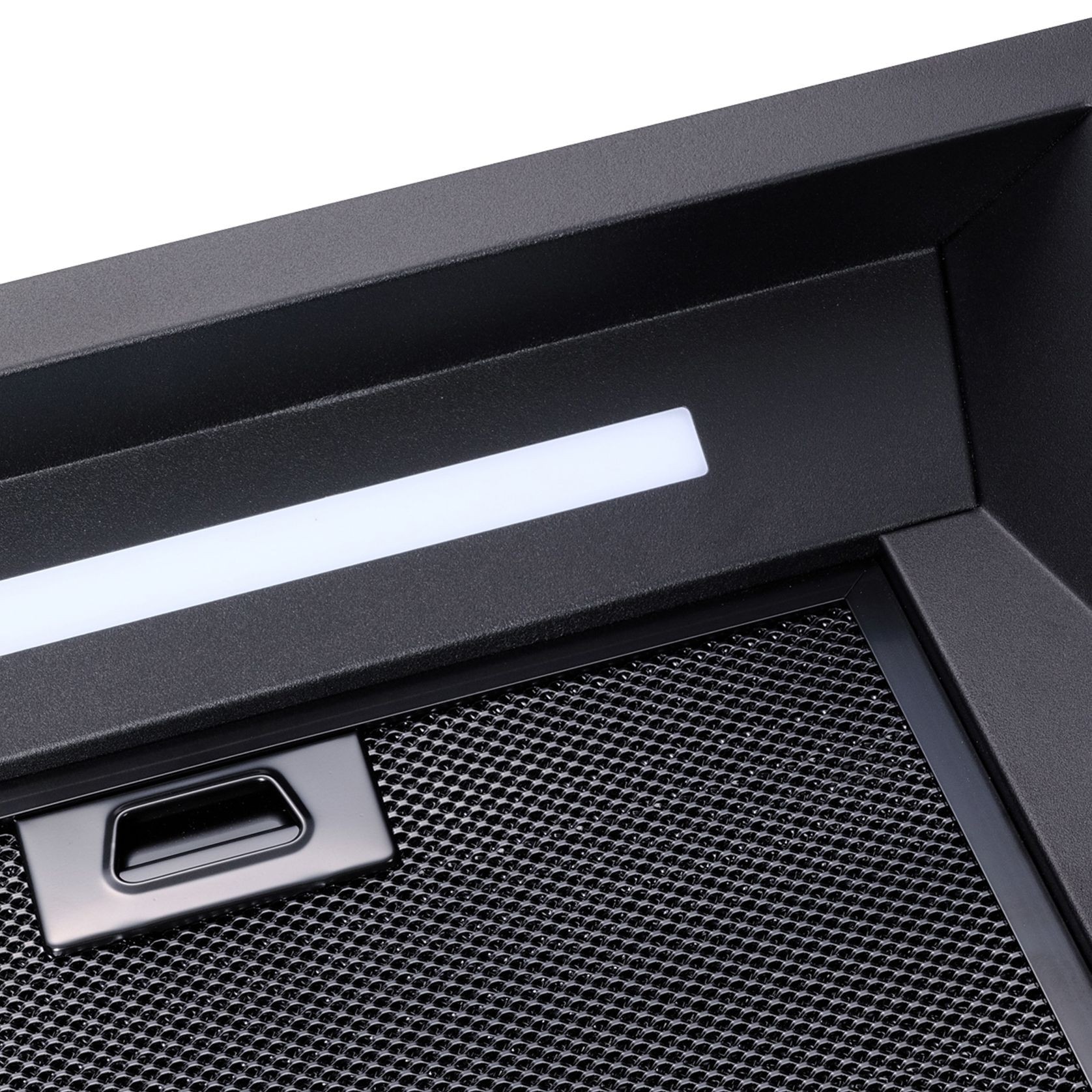 Black Undermount Rangehood 900mm (Non-Silent) HN-90UMB gallery detail image