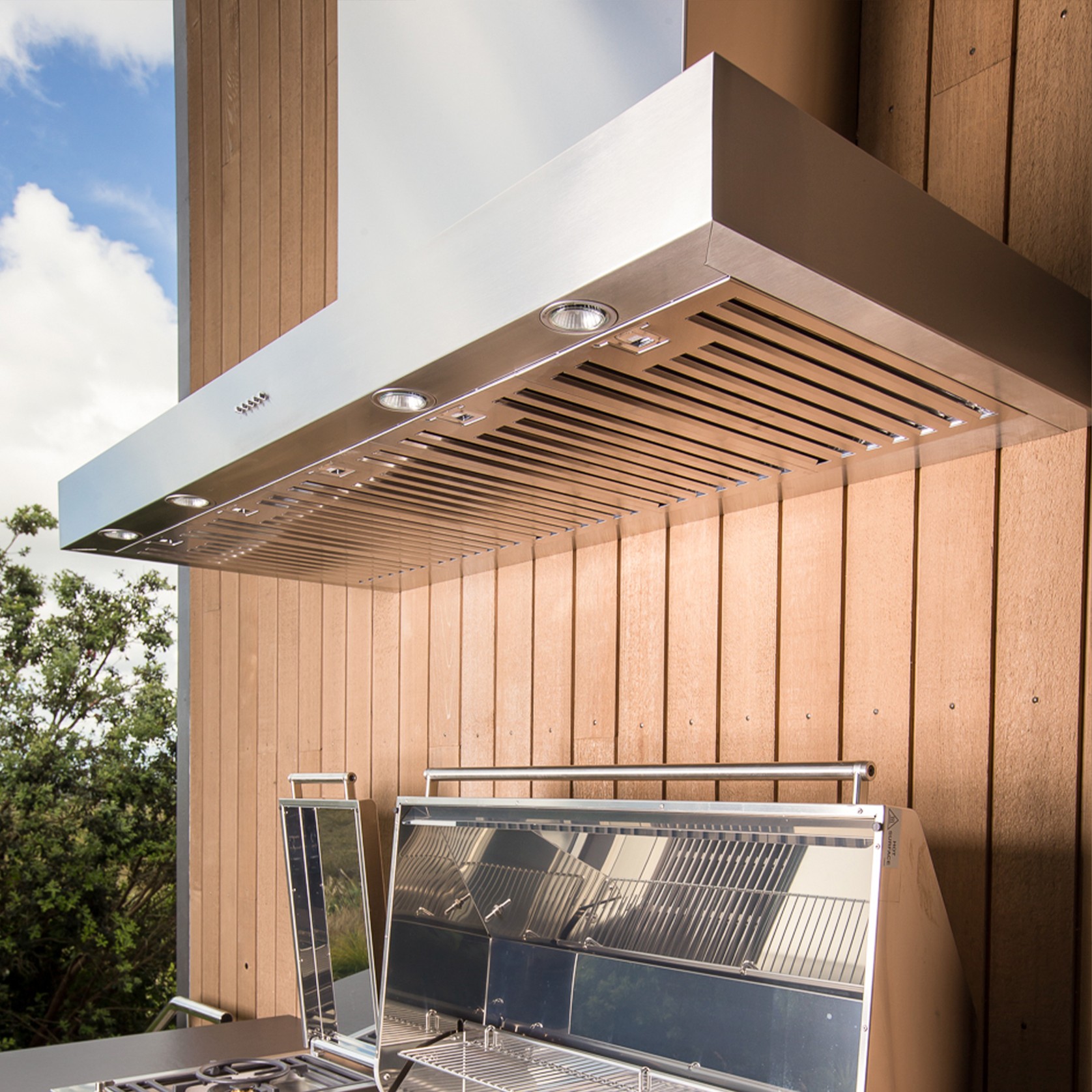 Schweigen Outdoor BBQ Rangehood CL7275 1500mm gallery detail image