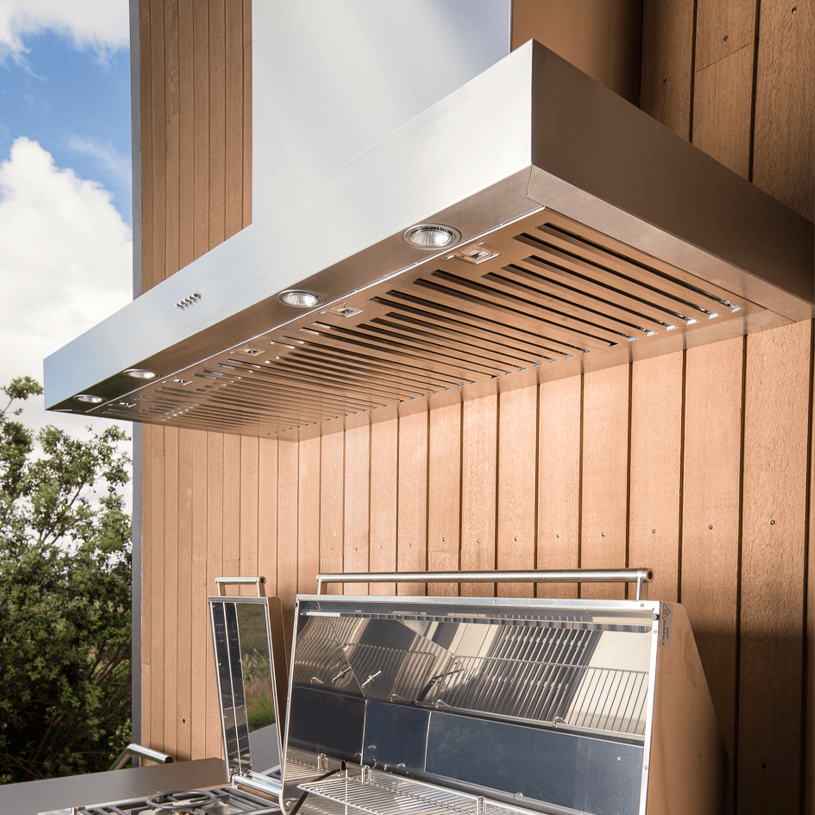 Schweigen Outdoor BBQ Rangehood CL7275 1500mm gallery detail image