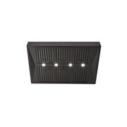 Black BBQ Rangehood 1200mm (Non Silent) - CL7372B gallery detail image