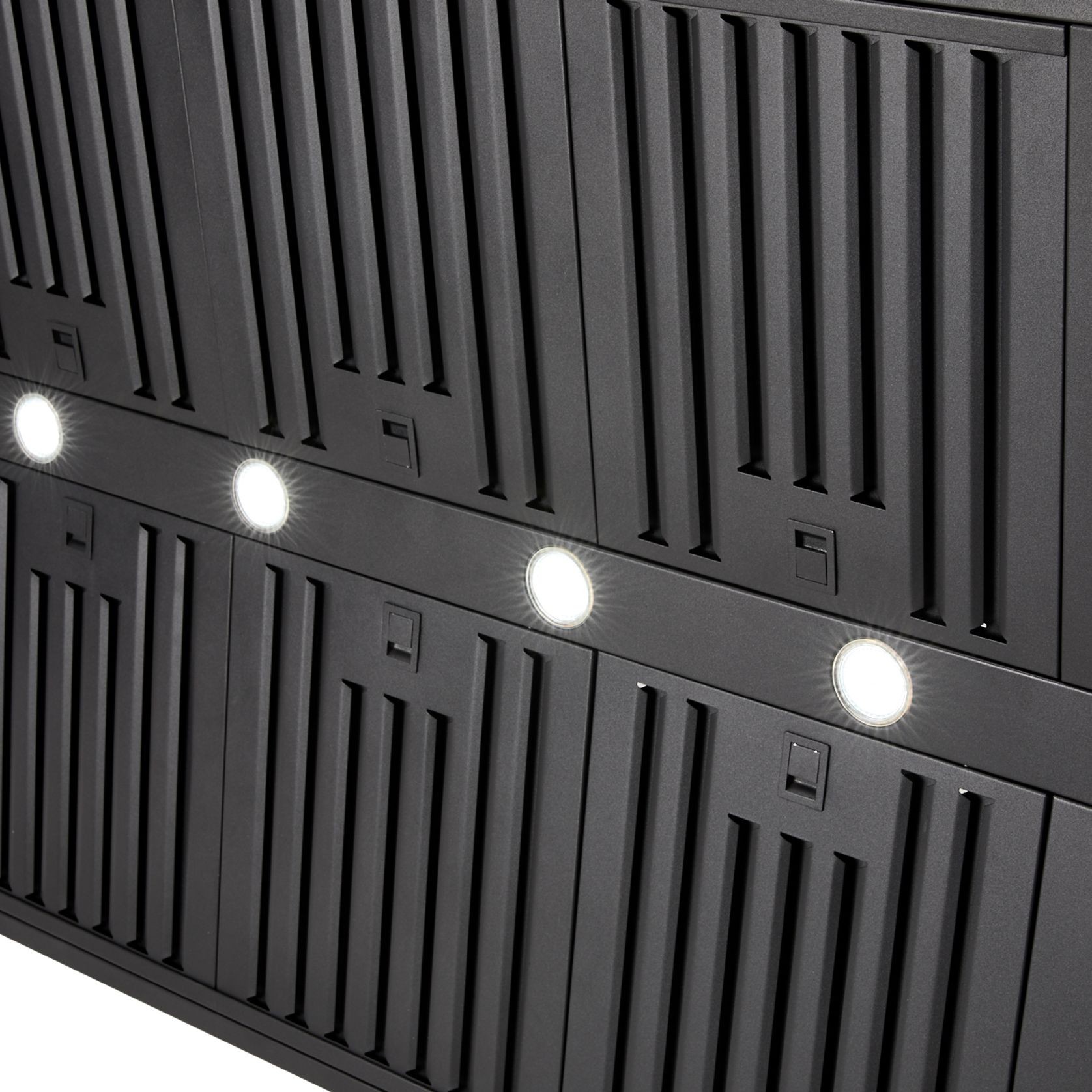 Black BBQ Rangehood 1200mm (Non Silent) - CL8912B gallery detail image