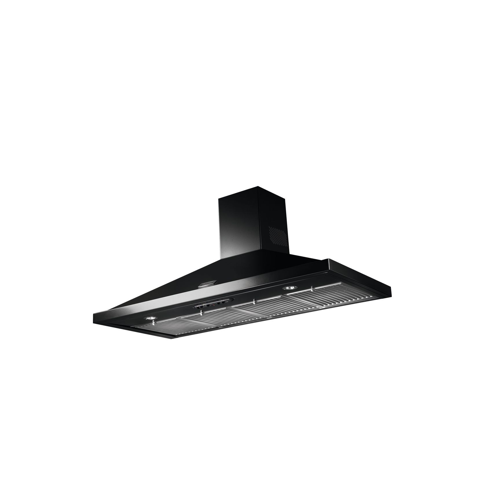 Falcon Black 110cm Canopy Rangehood gallery detail image