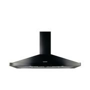 Falcon Black 110cm Canopy Rangehood gallery detail image
