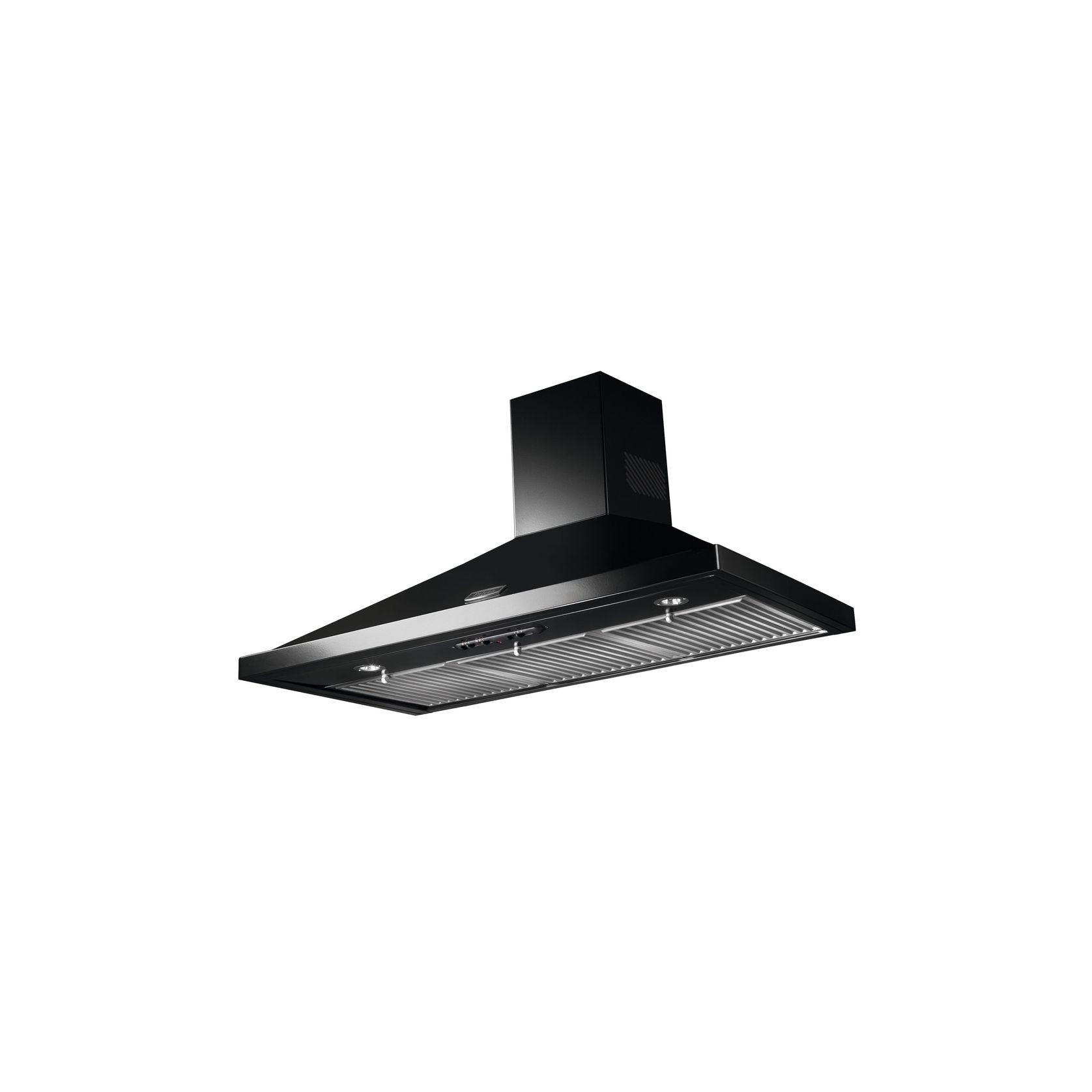 Falcon Black 90cm Canopy Rangehood gallery detail image