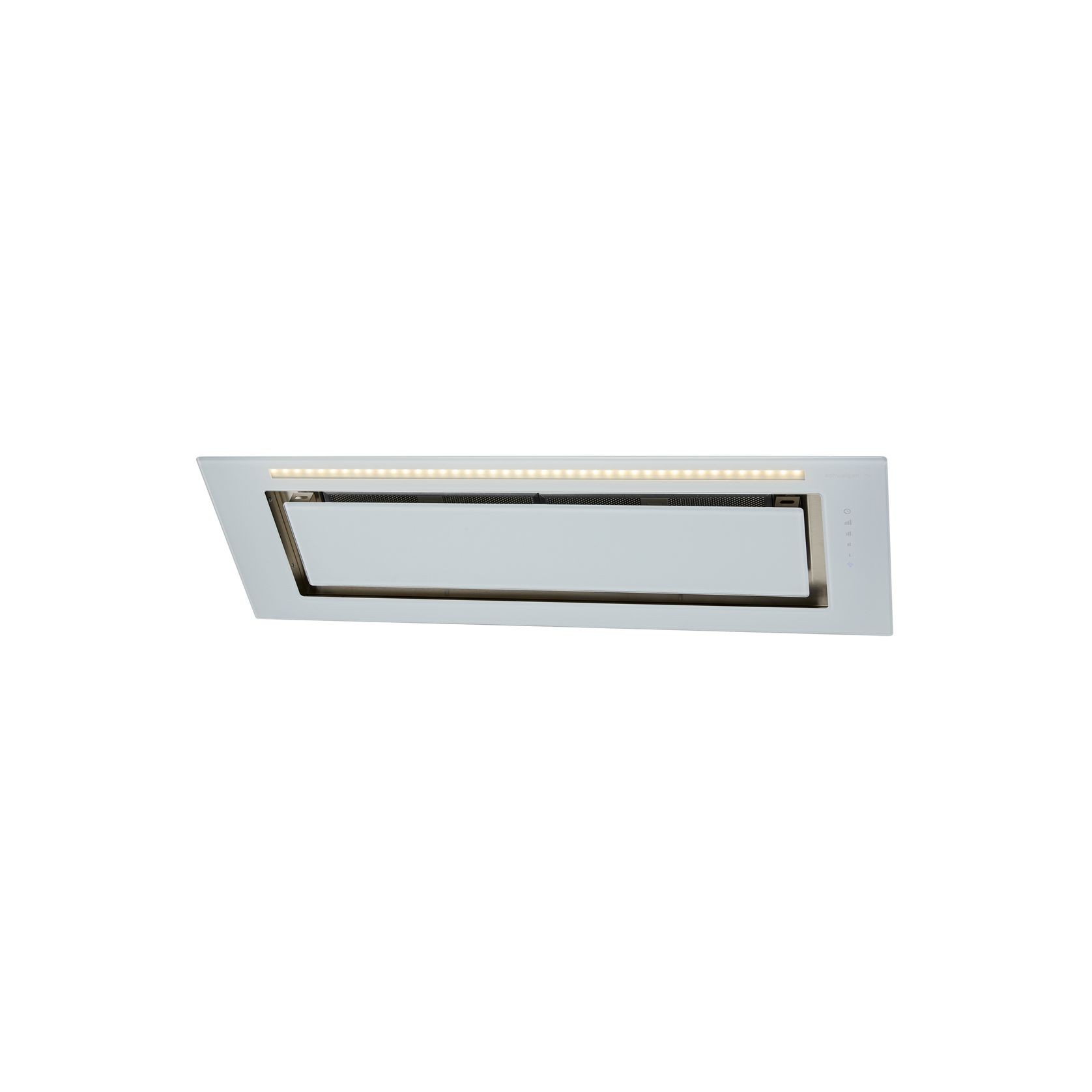 Silent White Undermount Rangehood 900mm - KLS-9GLASS gallery detail image