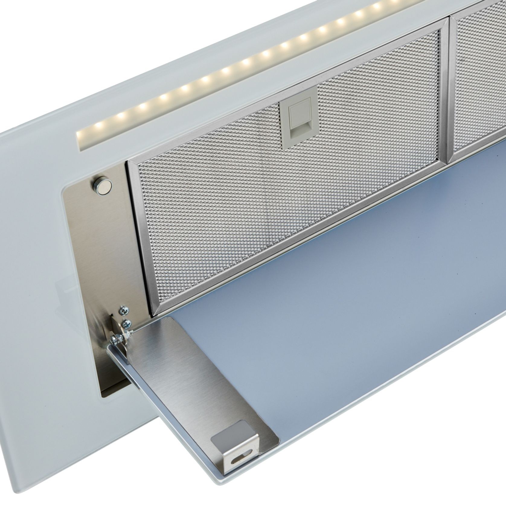 Silent White Undermount Rangehood 900mm - KLS-9GLASS gallery detail image