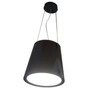 Sirius Ceiling Mount Pendant Rangehood - Black gallery detail image