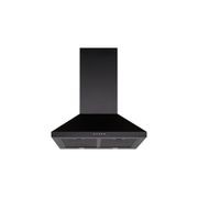 Black Wallmount Rangehood 600mm - TRI-600B gallery detail image