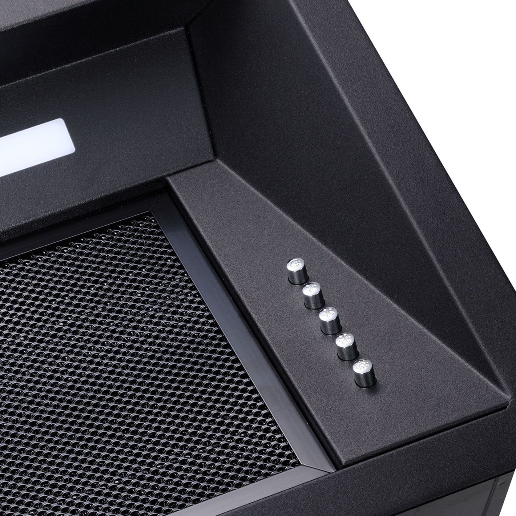 Silent Black Undermount Rangehood 900mm - UM-90MBS gallery detail image