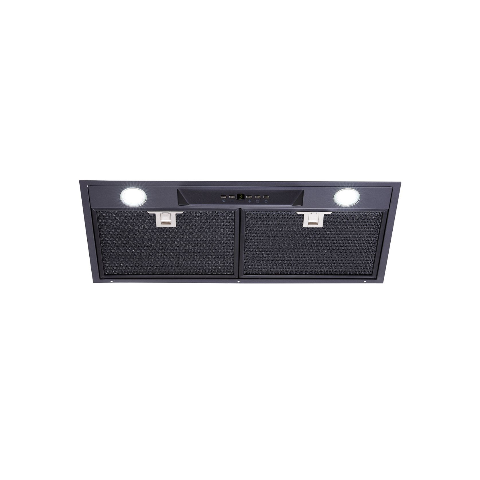 Silent Black Undermount Rangehood 900mm - UM1170-6BS gallery detail image