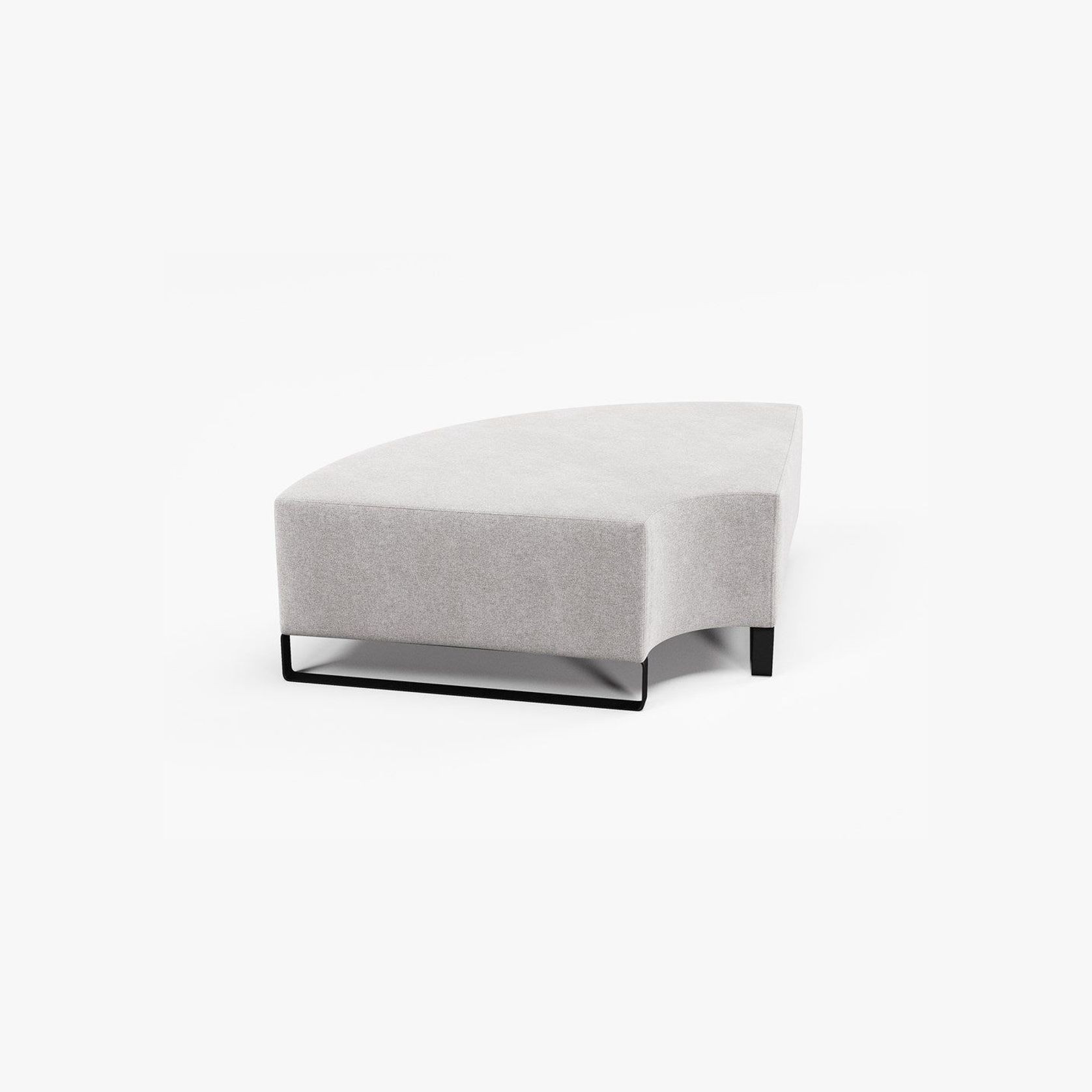 Vista Small 90° Curve Ottoman gallery detail image