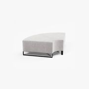 Vista Small 90° Curve Ottoman gallery detail image