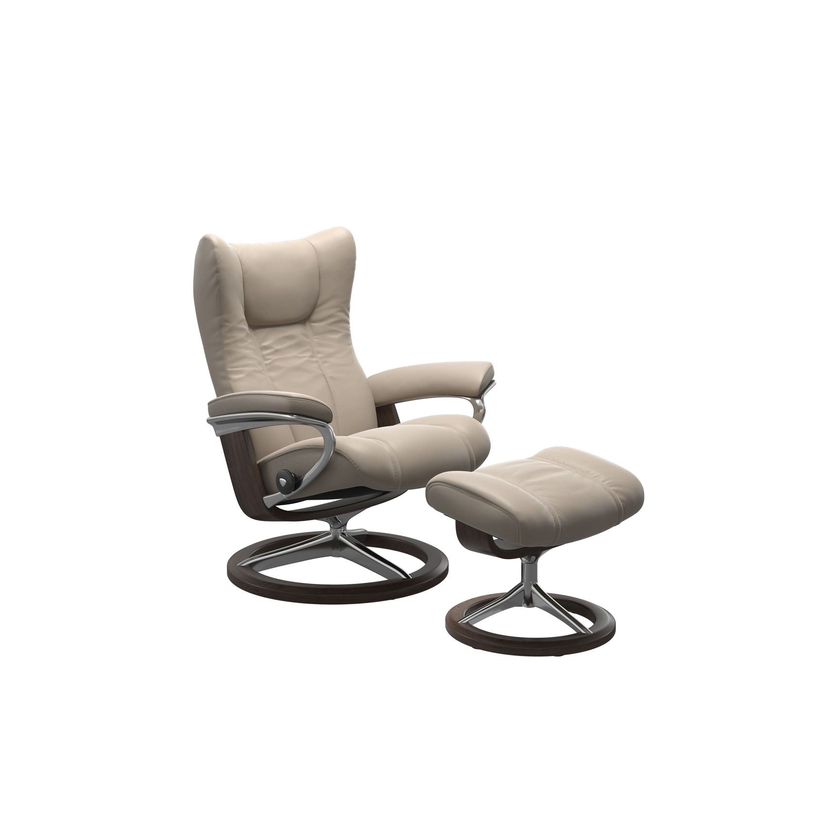 Stressless® Wing (L) Signature Recliner gallery detail image