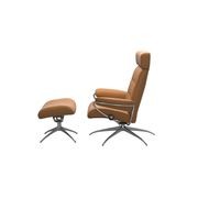 Stressless® London Star Recliner w/ Adjustable Headrest gallery detail image