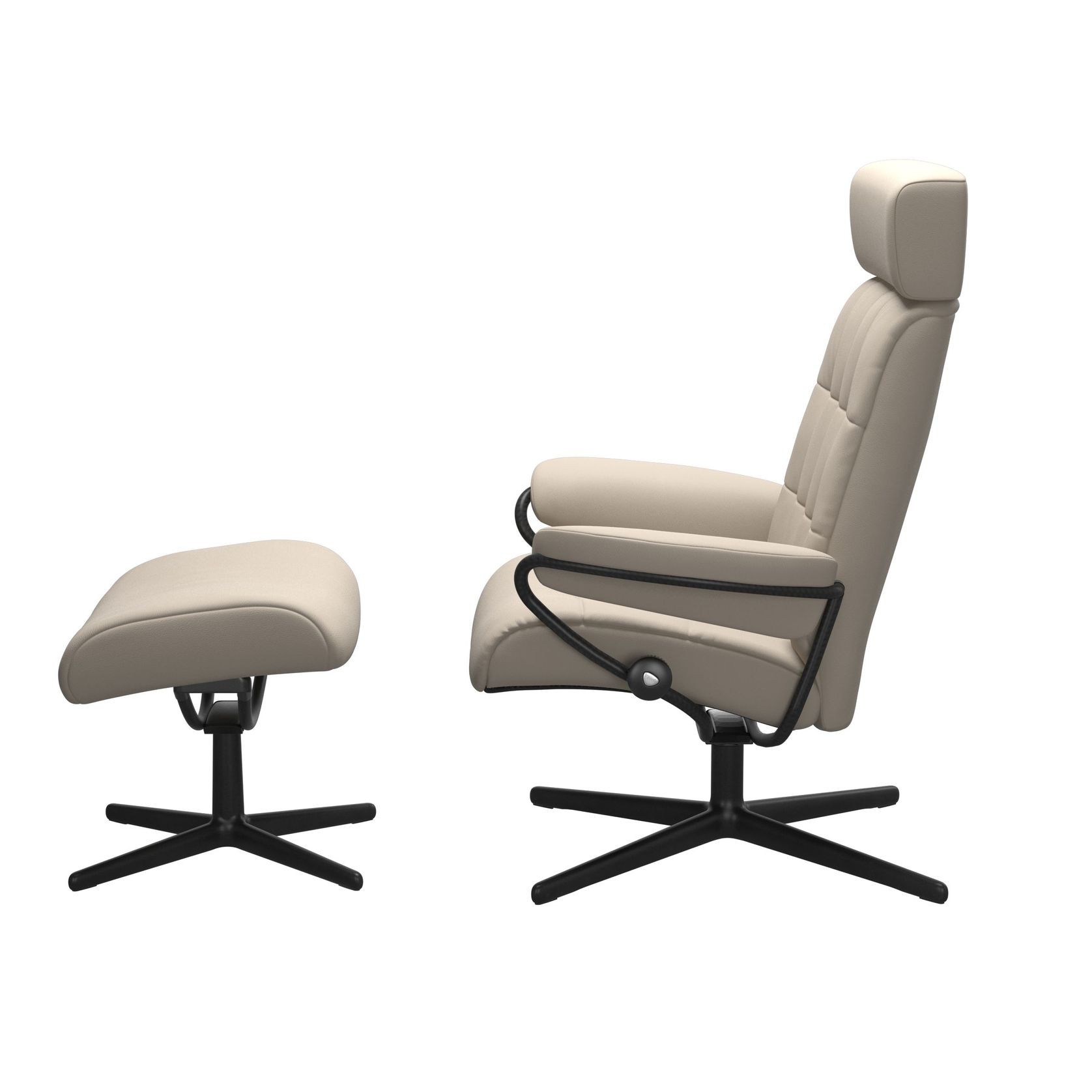 Stressless® London (M) Recliner w/ Adjustable Headrest gallery detail image