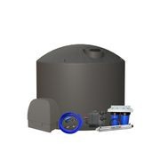 25000 LITRE PLASTIC WATER TANK COMBO INCL. ACCESSORIES gallery detail image