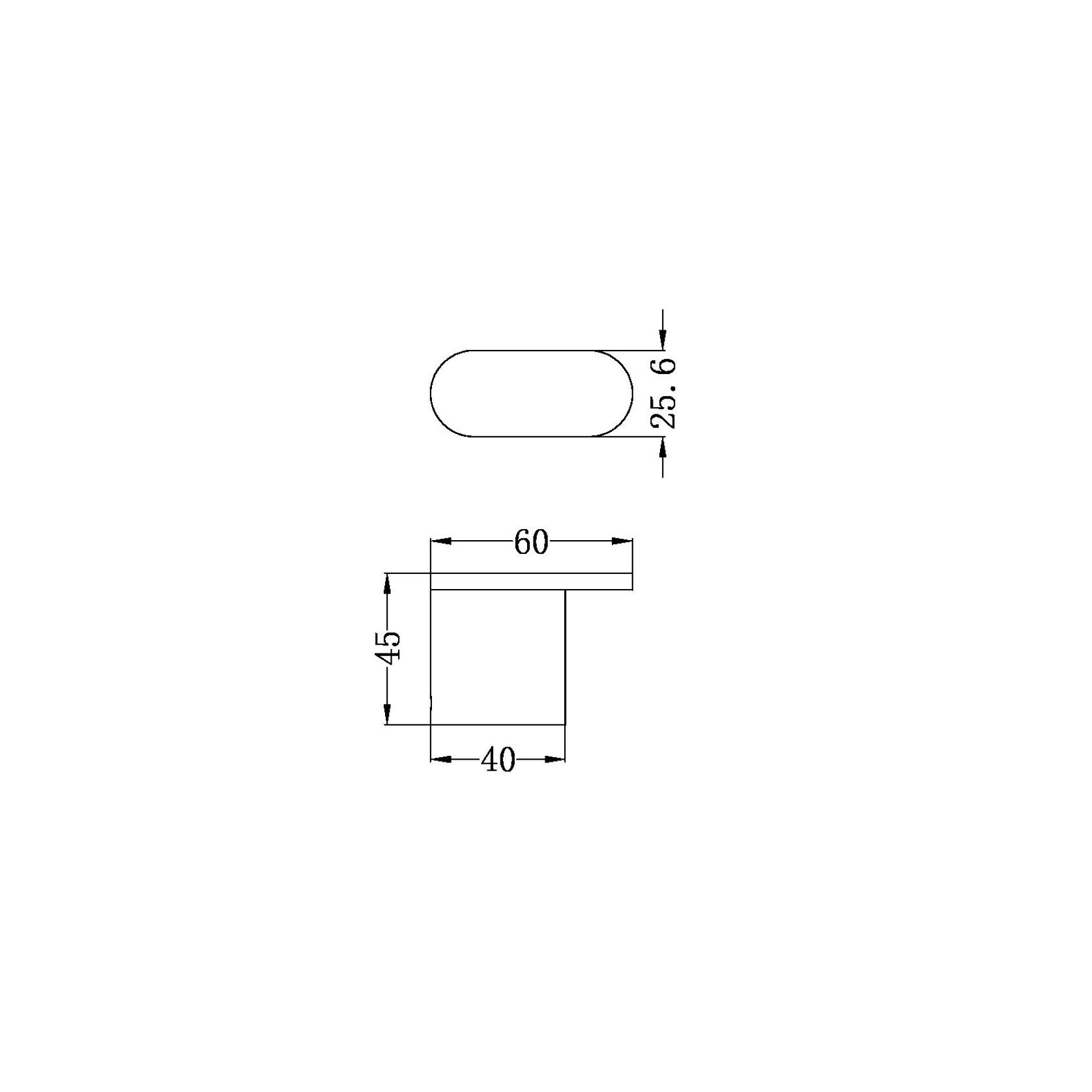 Bianca Robe Hook Brushed Bronze gallery detail image