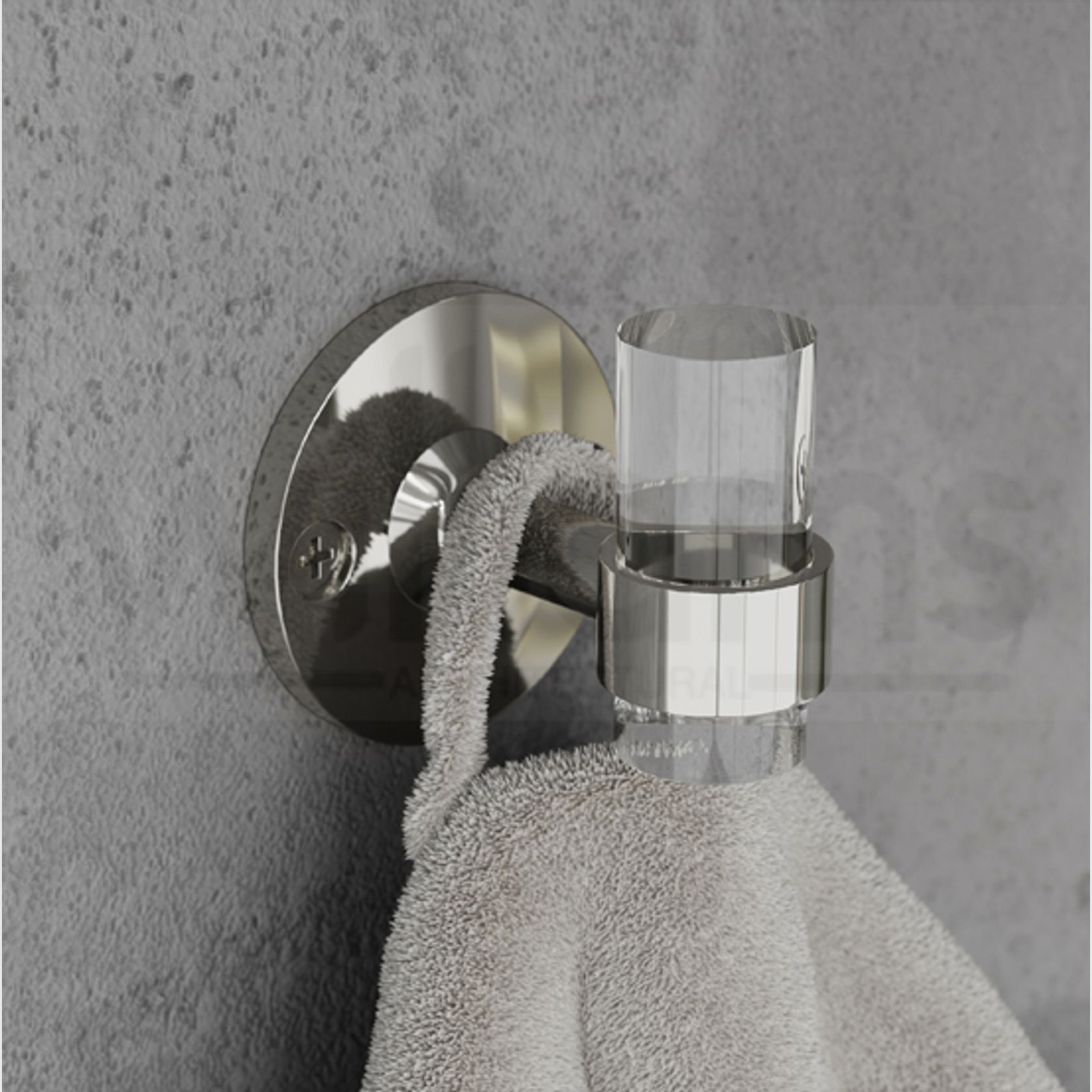Lucite Robe Hook gallery detail image