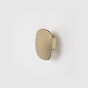 Contura II Robe Hook - Small  | Brushed Brass gallery detail image