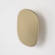 Contura II Robe Hook - Large  | Brushed Brass gallery detail image