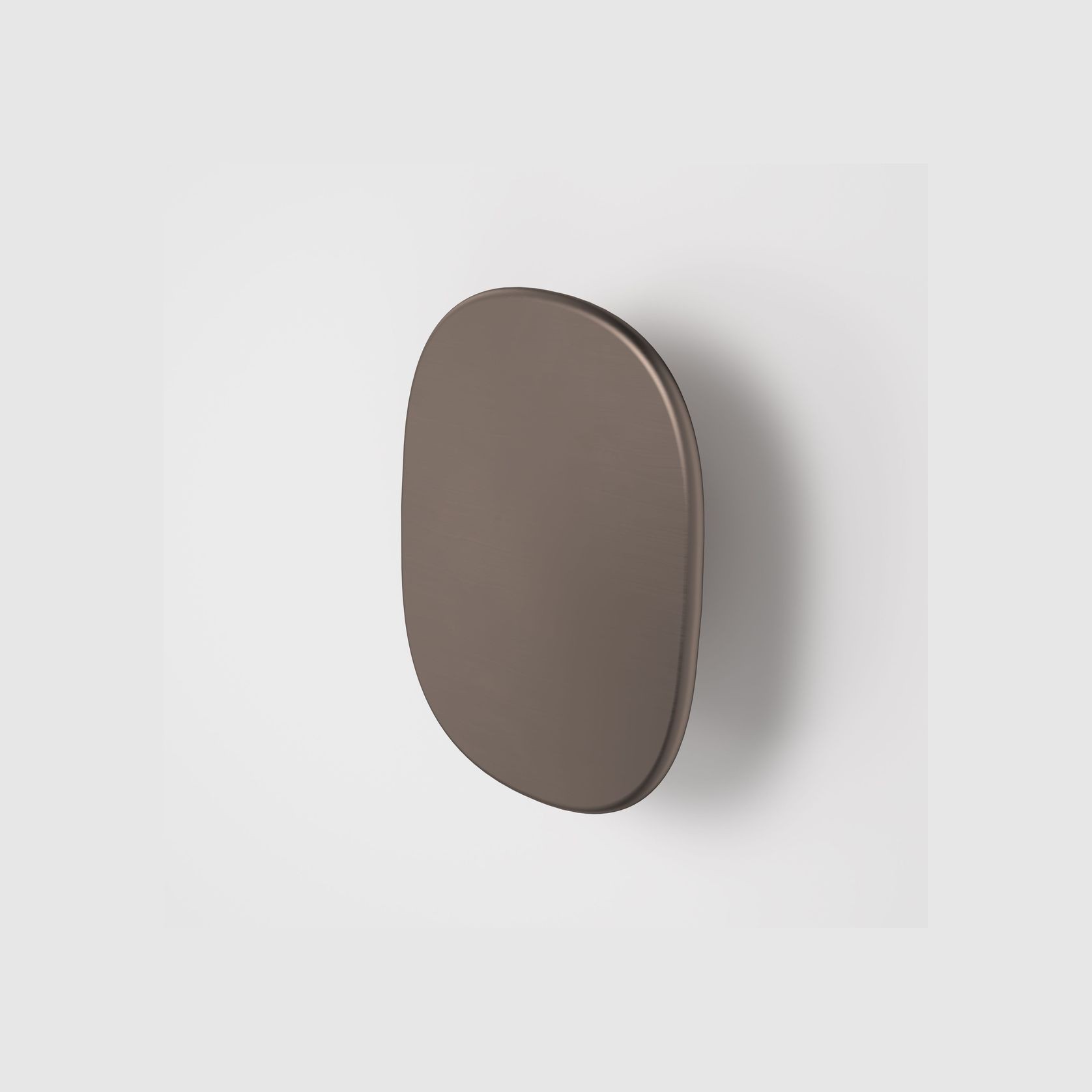 Contura II Robe Hook - Large | Brushed Bronze gallery detail image