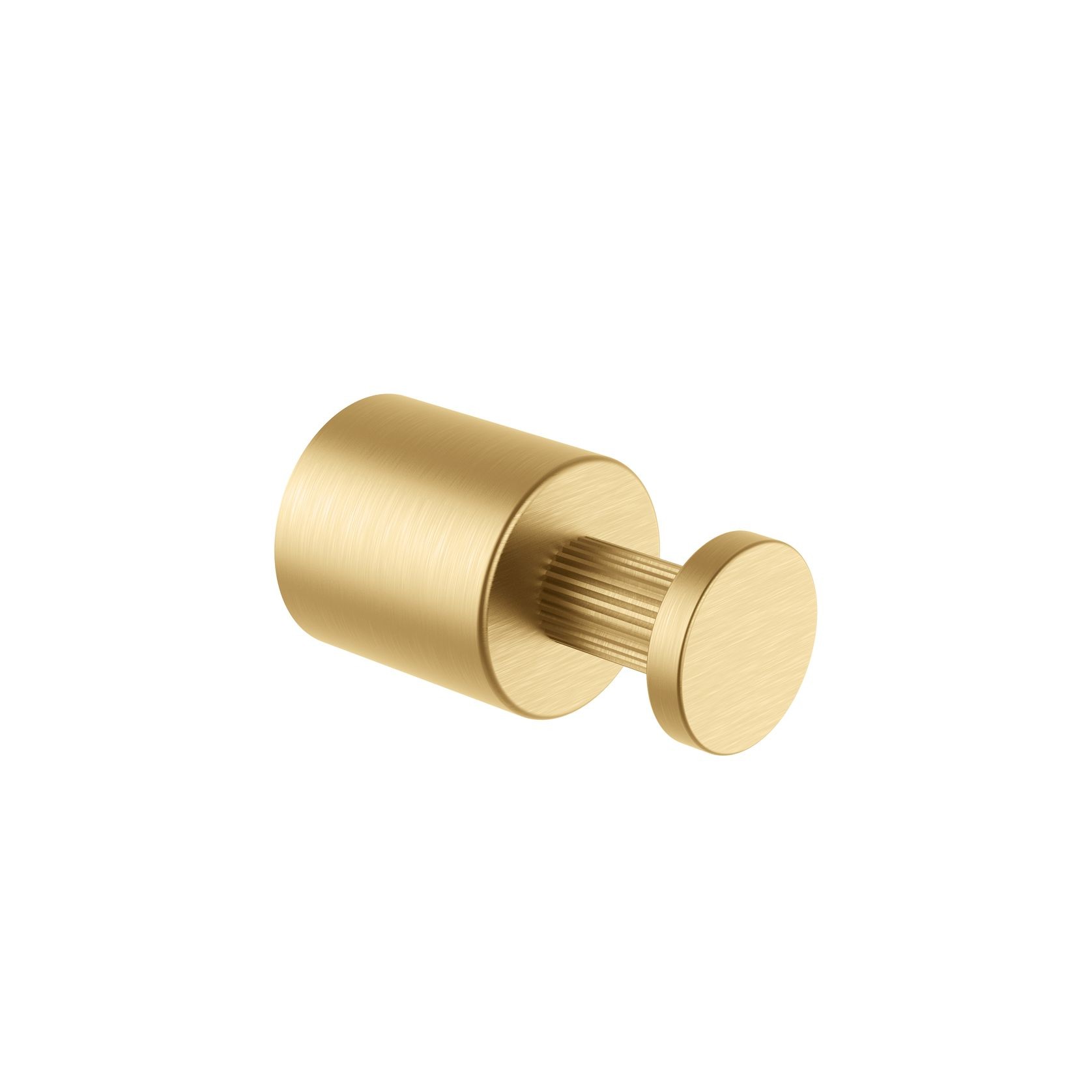 Caddence Robe Hook Brushed Brass gallery detail image