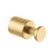 Caddence Robe Hook Brushed Brass gallery detail image