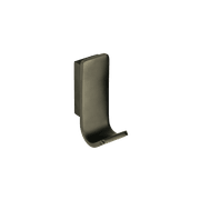 Loft Robe Hook Gun Metal gallery detail image