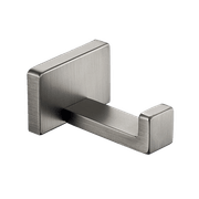 Cubic Robe Hook Brushed Nickel gallery detail image