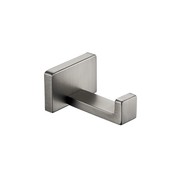 Cubic Robe Hook Brushed Nickel gallery detail image