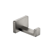 Cubic Robe Hook Brushed Nickel gallery detail image