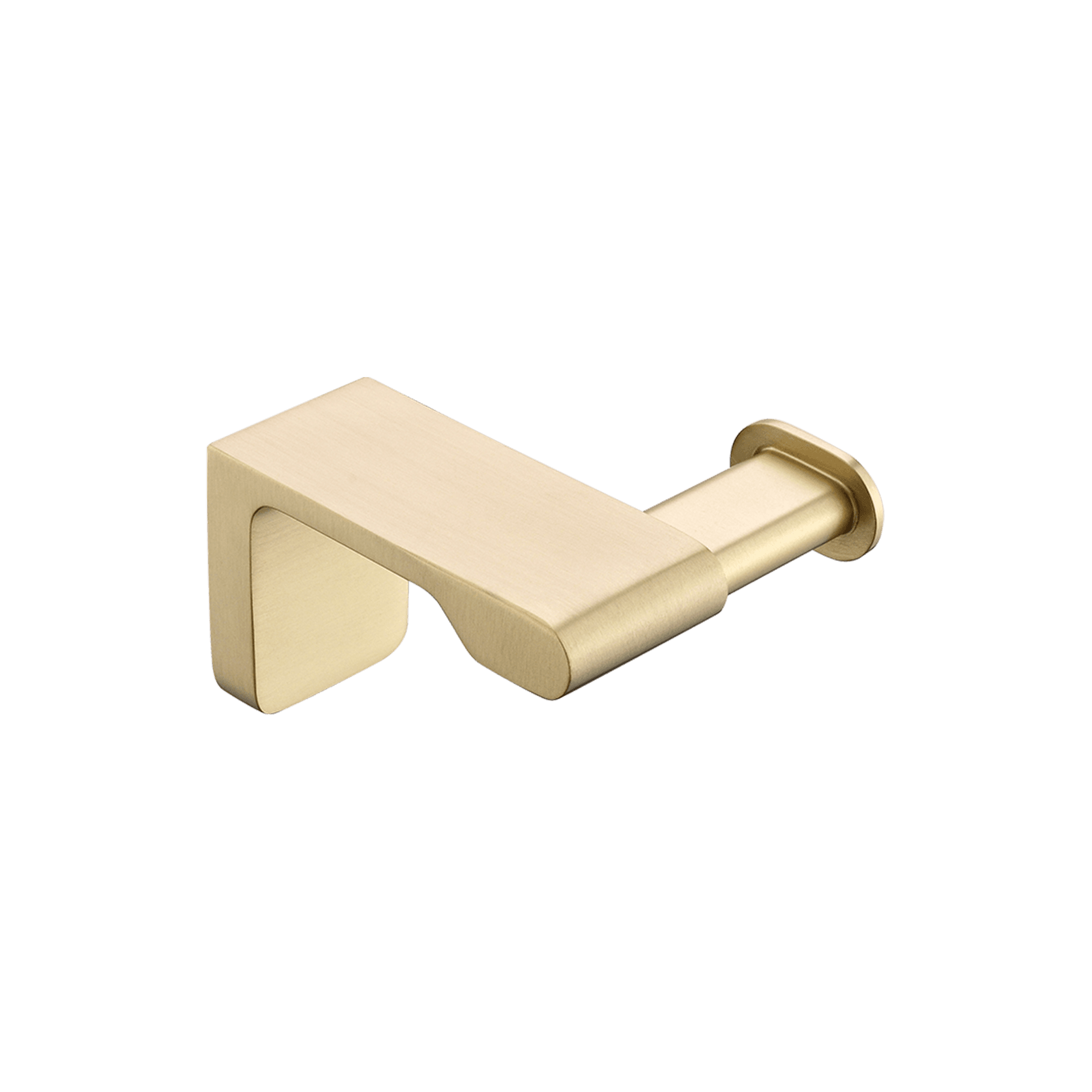 Abode Robe Hook Brushed Brass gallery detail image
