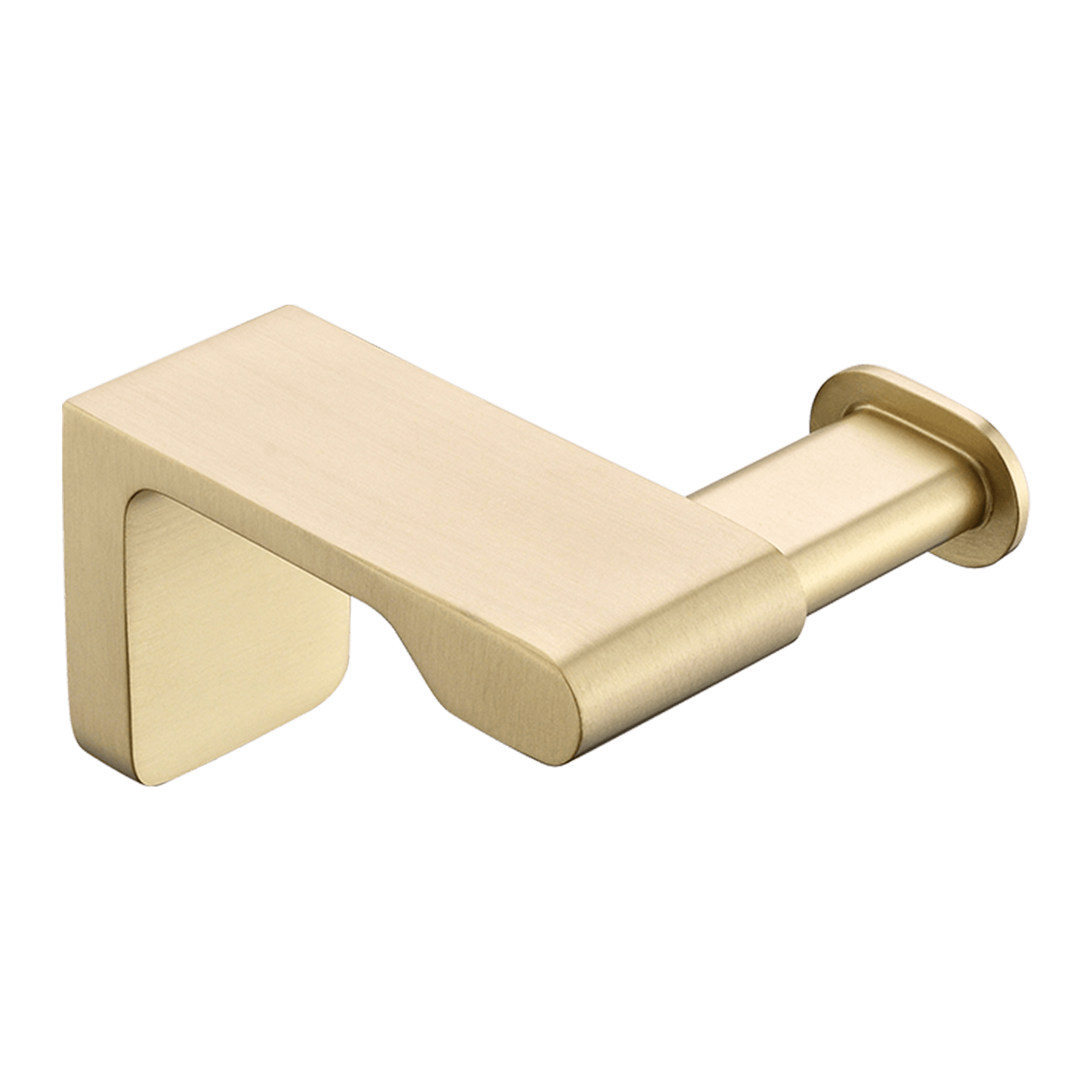 Abode Robe Hook Brushed Brass gallery detail image