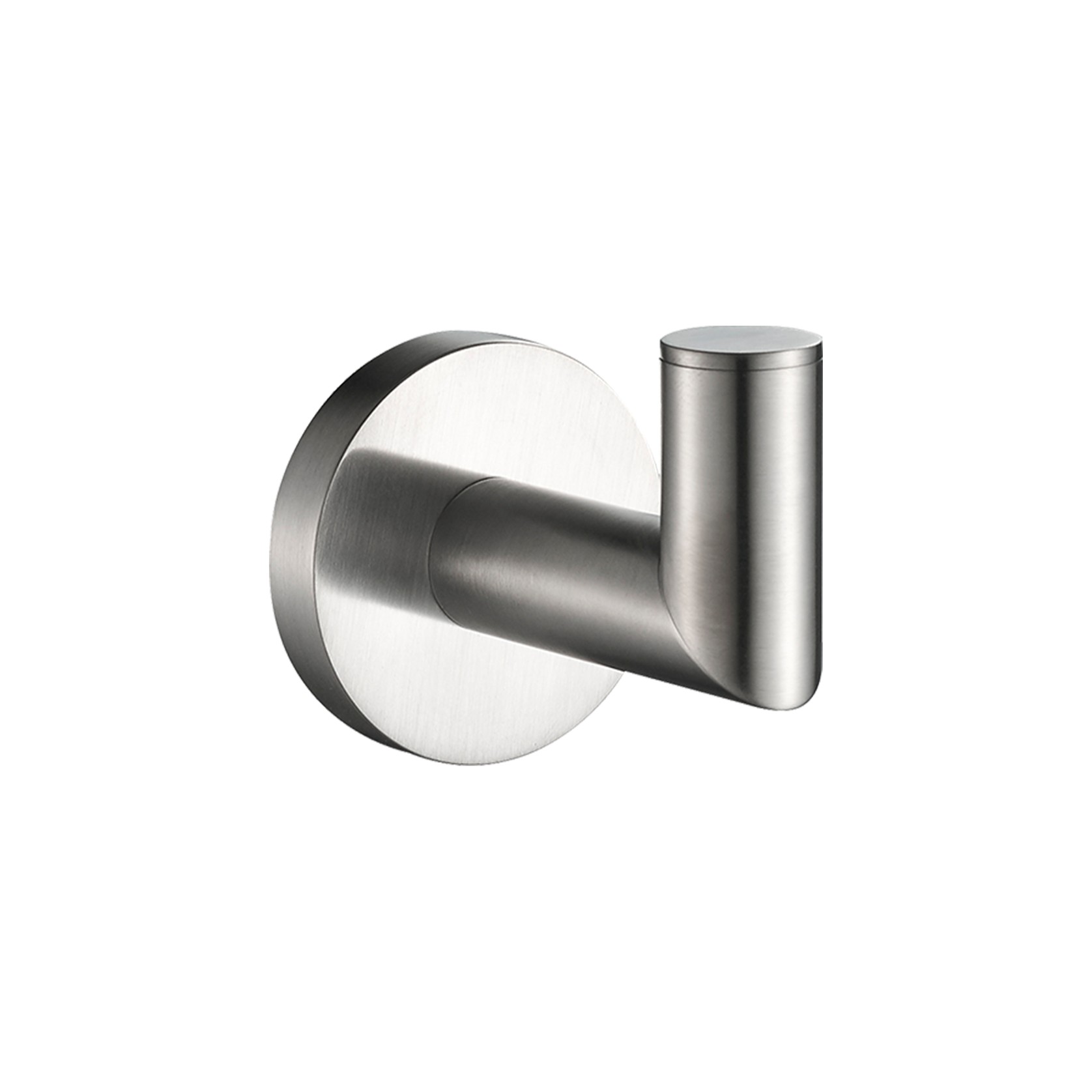 Colab Robe Hook Brushed Nickel gallery detail image