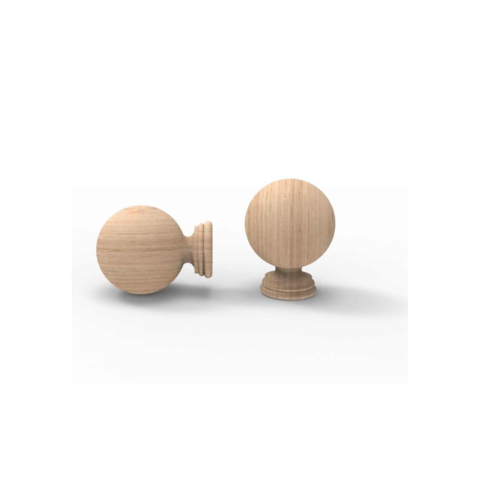 Large Ball - Curtain Rod Finial gallery detail image