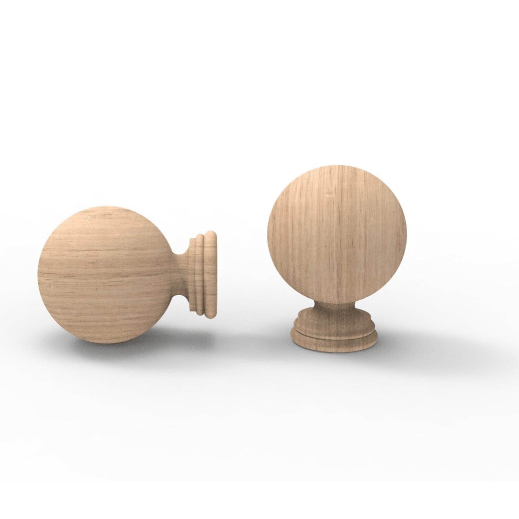 Large Ball - Curtain Rod Finial gallery detail image