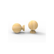 Large Ball - Curtain Rod Finial gallery detail image