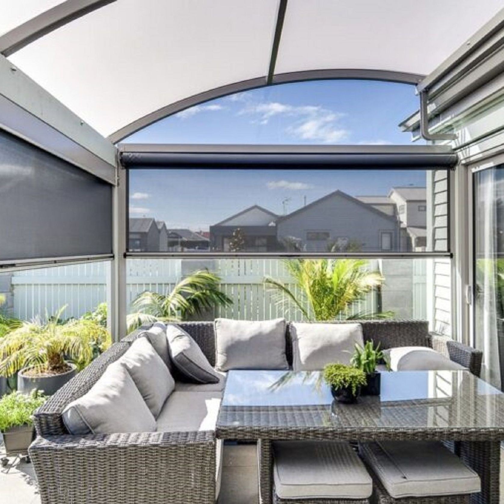 Ziptrak® outdoor blinds for year‑round living gallery detail image