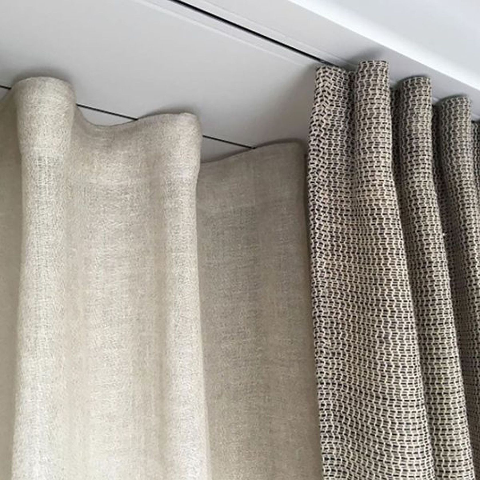Plaster-in Recessed Curtain Tracks | Blindspace gallery detail image