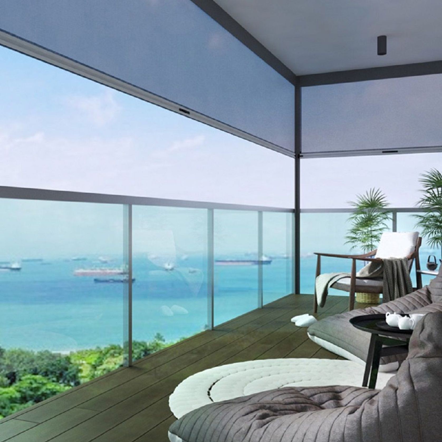 Ziptrak® outdoor blinds for year‑round living gallery detail image