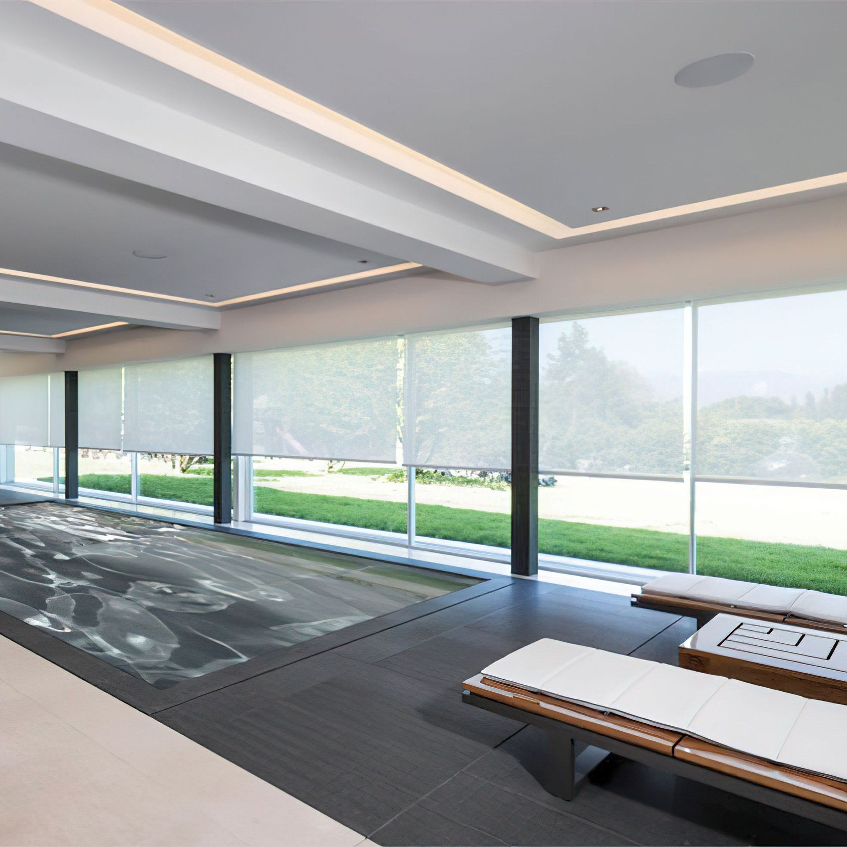 Silent Gliss Roller Blind System gallery detail image